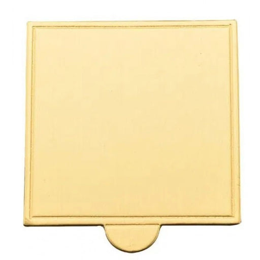 Gold 2mm CakeBoard 7cm x 7cm 50pk