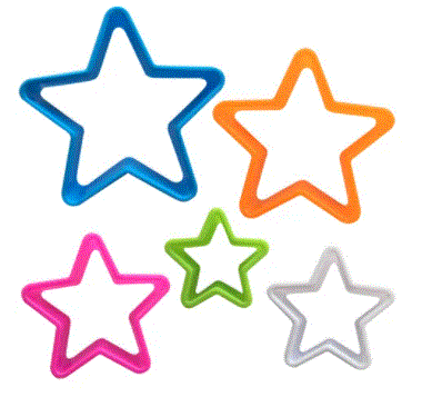 Star Cookie Cutter Set Of 5