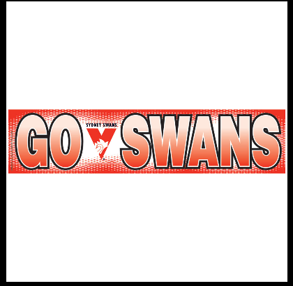 Sydney Swans Go Banner Collectors Edition