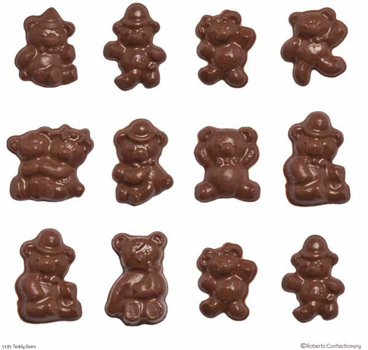 Chocolate Mould Assorted Sml Teddies