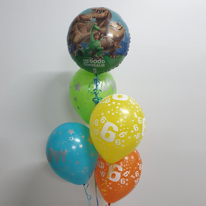 Dazzling Theme Foil 5 Balloon  Bouquet