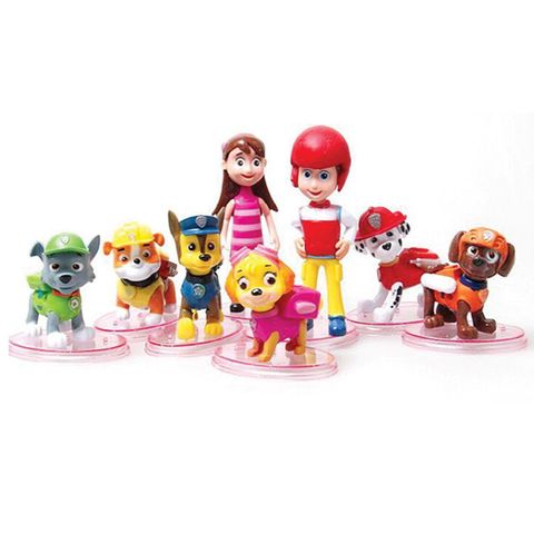 Paw Patrol Plastic Figurines 8 Piece Set