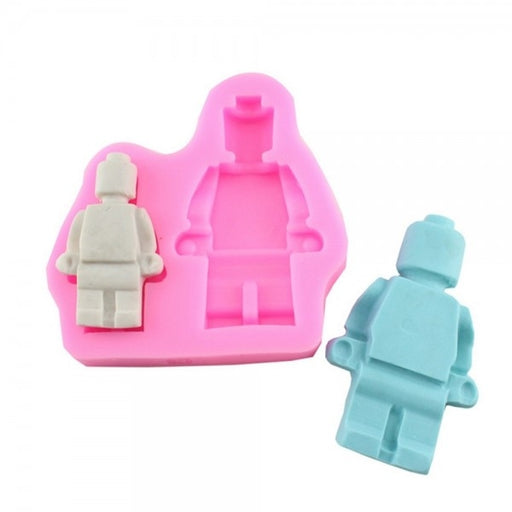 Two Lego Men Silicone Mould