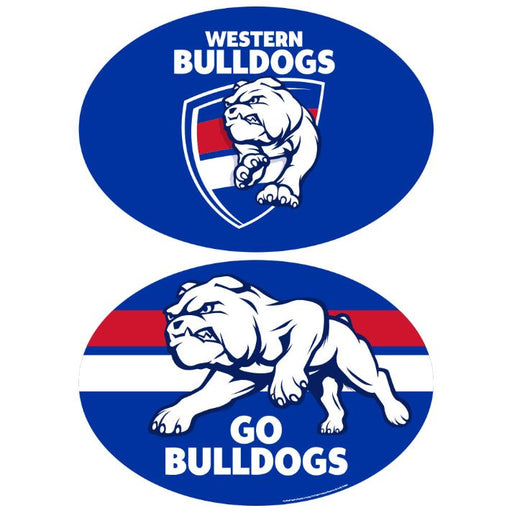 Western Bulldogs Giant Football Mobile 450mm x 650mm Ea