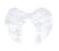 Feather Angel Wings - Large White