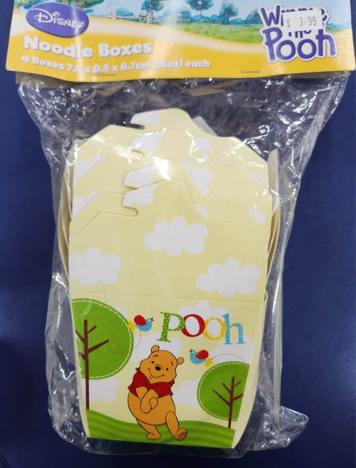 Winnie The Pooh Noodle Boxes 4 Pk