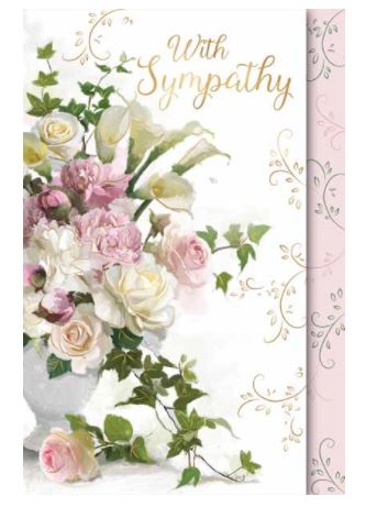 "With Sympathy" Card
