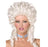 White Baroque Wig